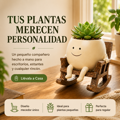HappyBud™ Maceta Mecedora Feliz
